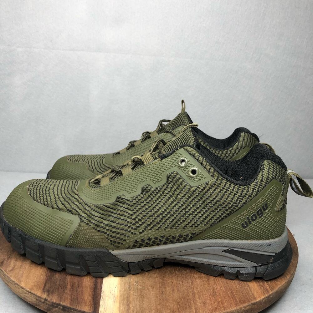 Ulogu‎ Waterproof Alloy Toe Meets ASTM f2413 Standards Mens Size 11 Army Green